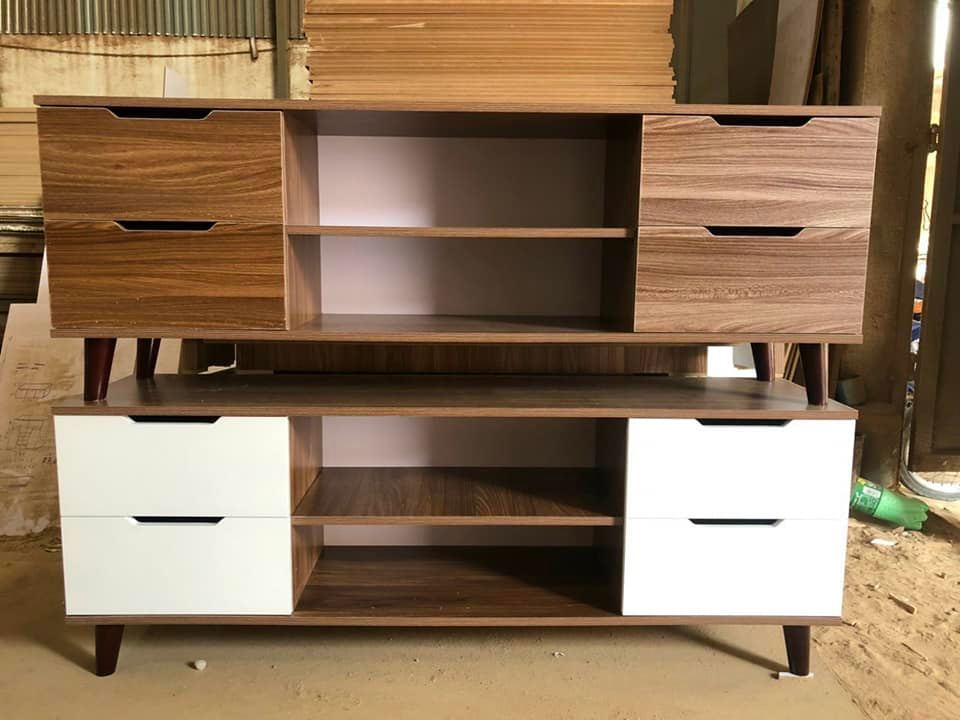 Kệ Ti Vi 1m8 Gỗ Ép Công Nghiệp Hải Phòng