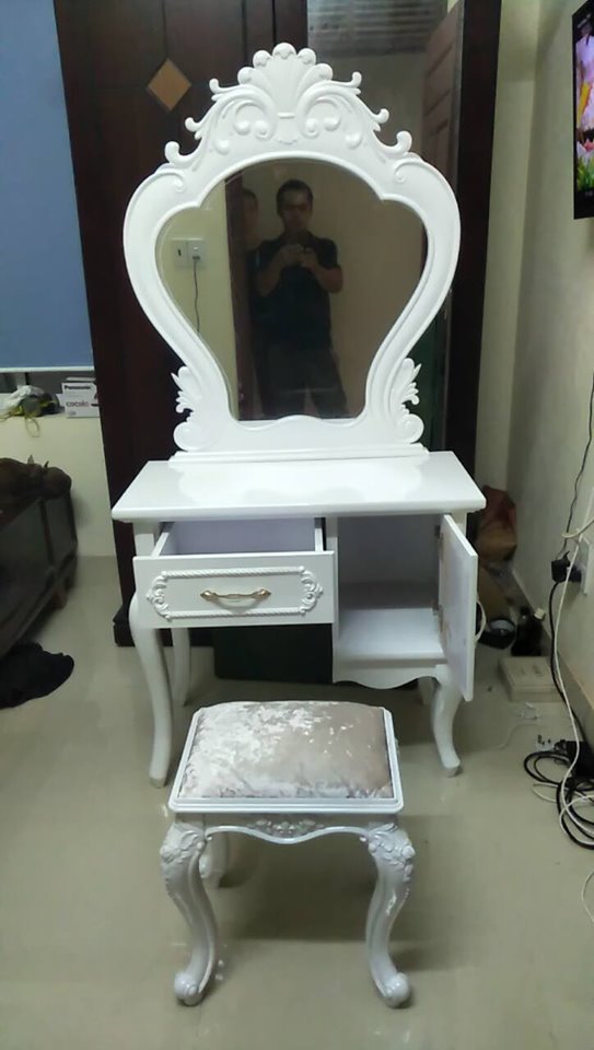Bàn Phấn Tân Cổ 1 Cánh 1 Ngăn Kéo Hải Phòng