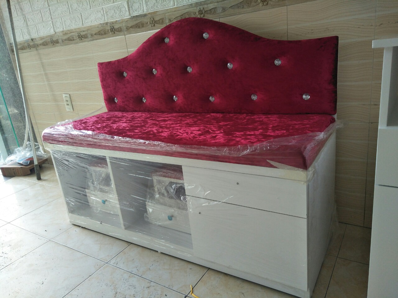 Ghế Nails Ngang 1m Hải Phòng.