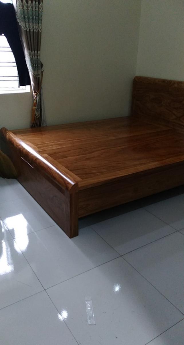 Giuờng Gỗ Teck Hương Phản 1m6*2m Hải Phòng.