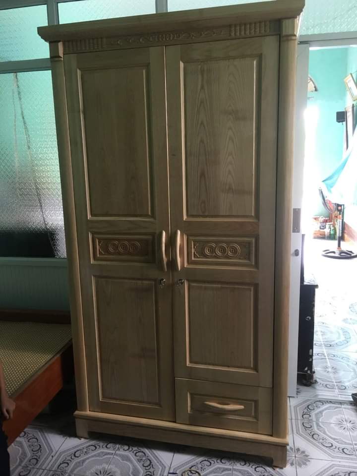 Tủ Quần Áo Gỗ Sồi 2 Cánh Hải Phòng.