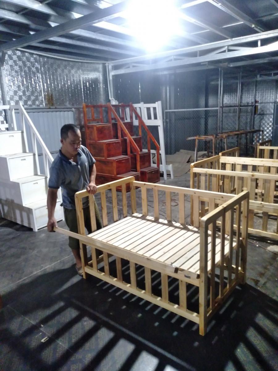 Cũi 2 Tầng Tiện Ích Hải Phòng.