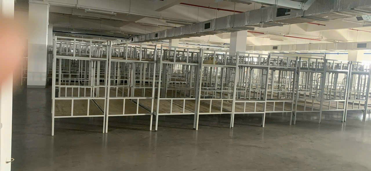 GIƯỜNG 2 TẦNG SẮT 1m2*1m9 HẢI PHÒNG